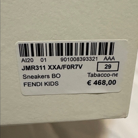 Fendi Black and Brown Logo Pattern Boots - Picture 9 of 11